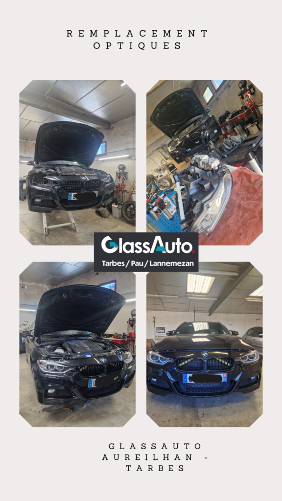 Optiques avant sur BMW